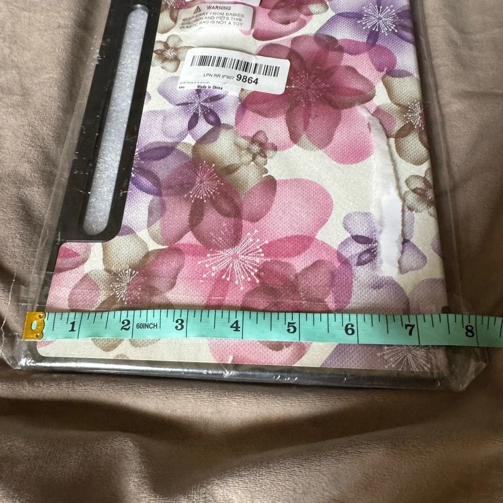 Floral Tablet Case - Pink and purple